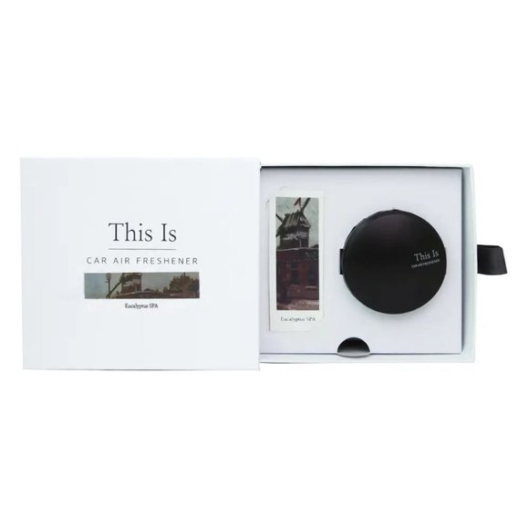 This Is Black Car Vent Clip On Air Freshener Scent Gift Set - Picture 2 of 12